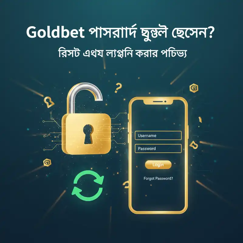 Goldbet login password recovery and reset guide banner
