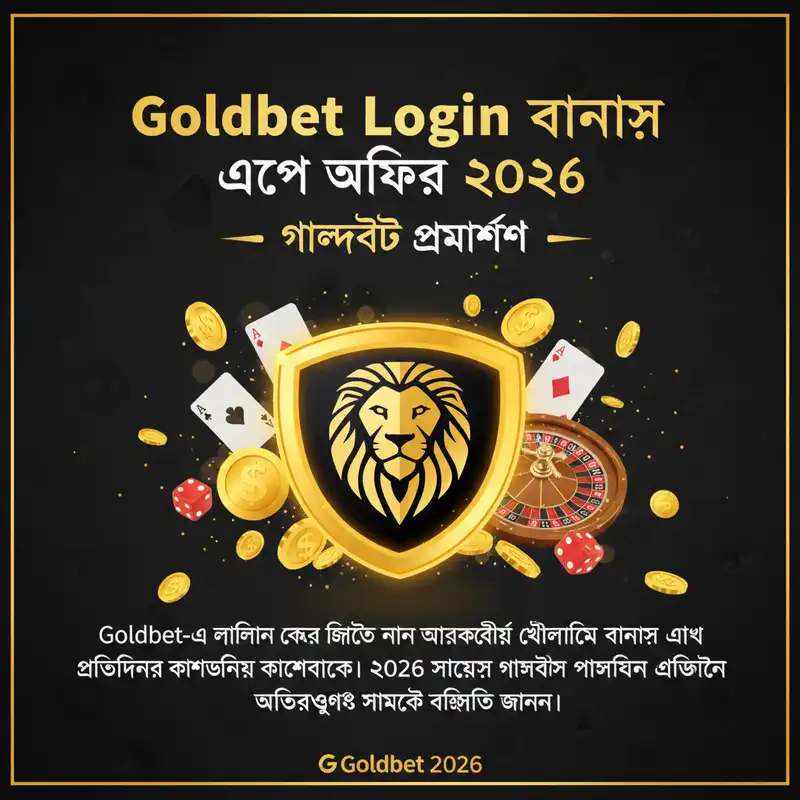 Goldbet Login বোনাস এবং প্রমোশন ২০২৬
